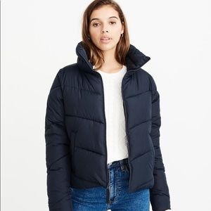 Abercrombie mini puffer jacket
